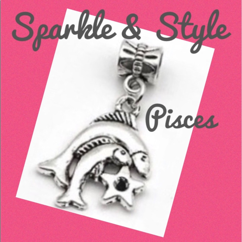 ✨ Pisces zodiac bracelet charm ✨